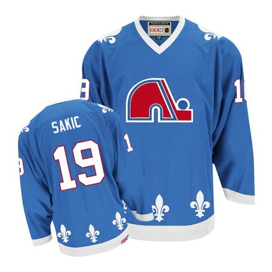 90's Joe Sakic Quebec Nordiques CCM NHL Jersey Size Medium – Rare VNTG
