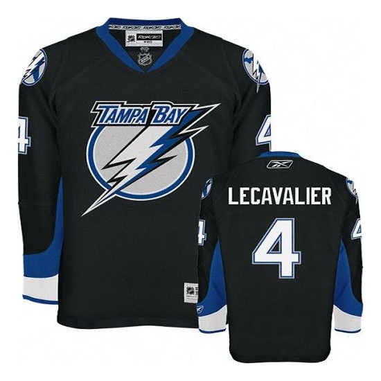 Vincent Lecavalier Authentic Black Jersey | Lightning Jerseys